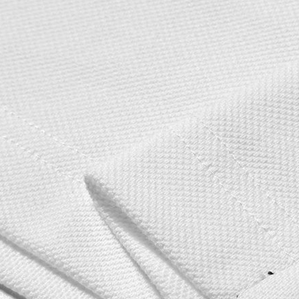 Buisy Men's White Classic Polo Shirt
