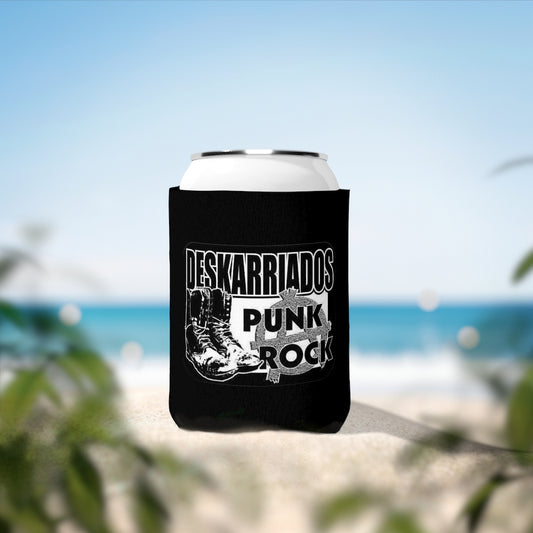 Deskarriados Punk Rock Can Cooler Sleeve Black