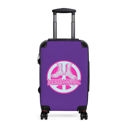 Deskarriados Classic Logo Lilac Vinto Cabin Suitcase