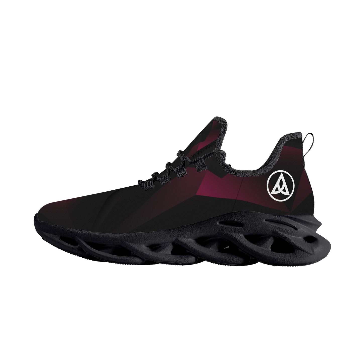Deska Abstract Polygon Flex Control Sneaker Black Ruby