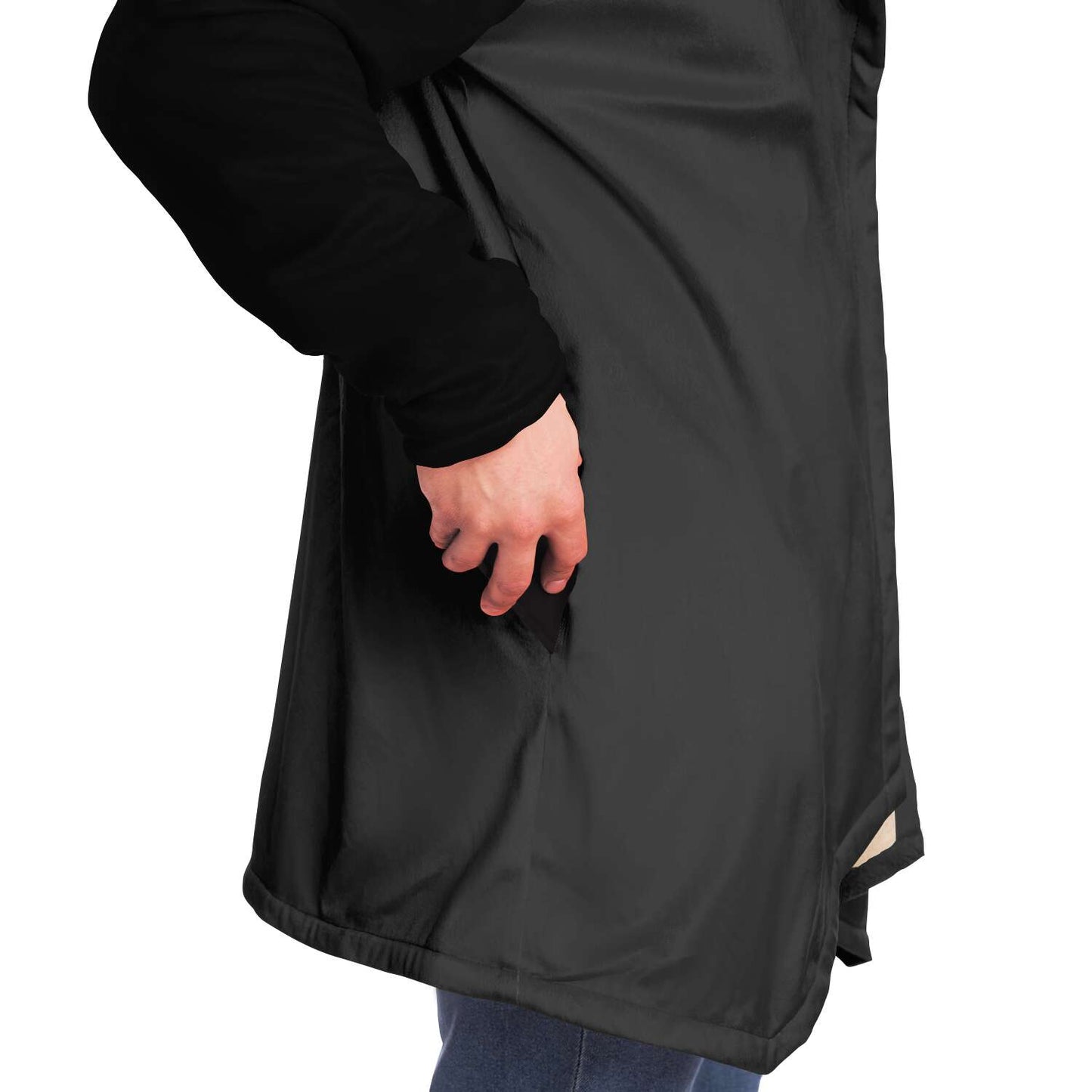 DESKA Clothing Microfleece Cloak Sport Grey