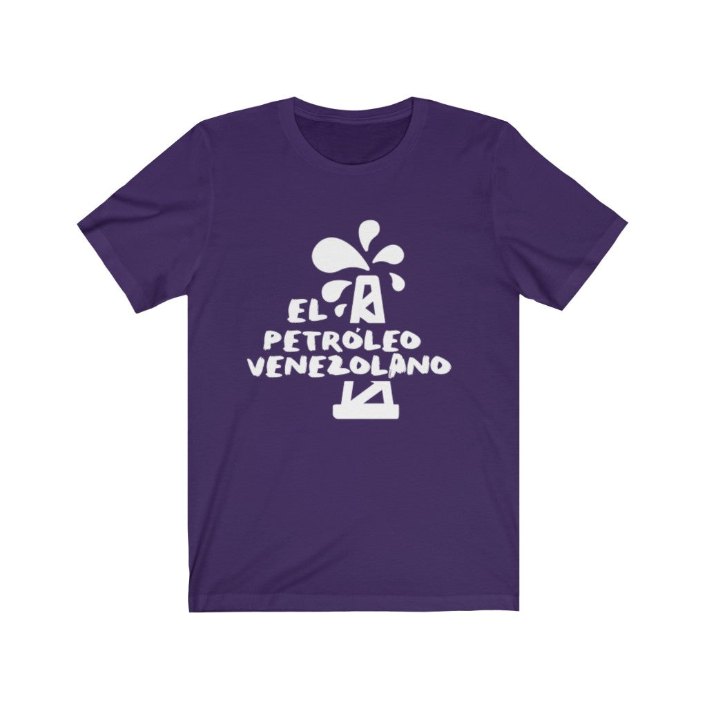 Camiseta El Petróleo Venezolano Soft Cotton Unisex