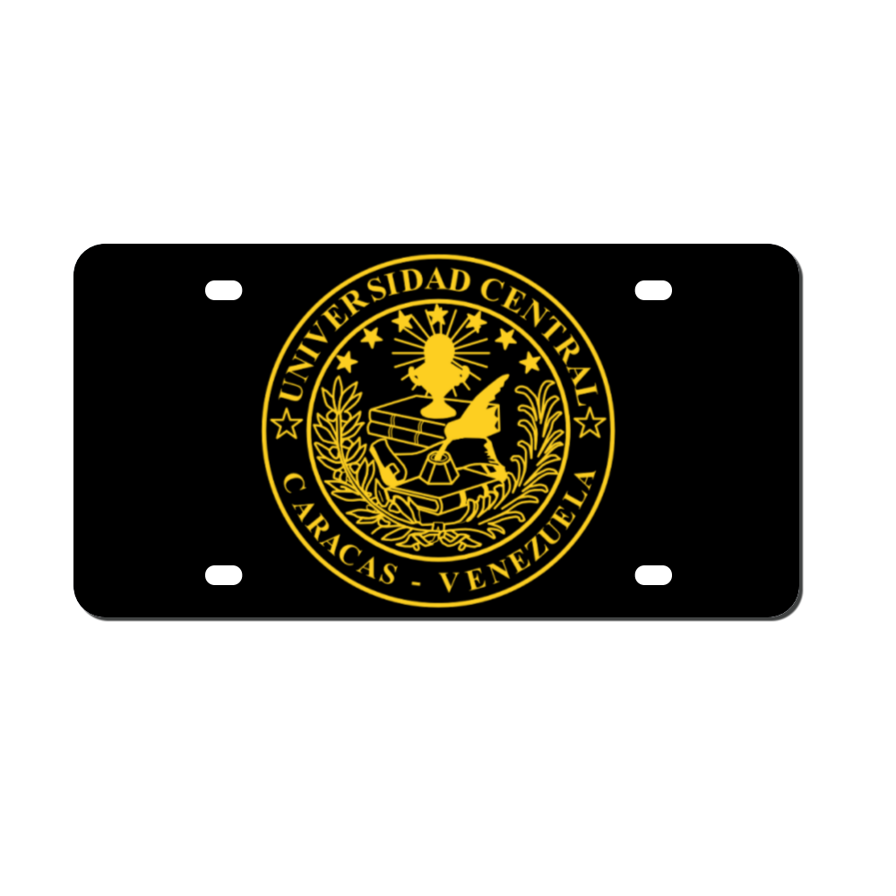Placa decorativa de Auto UCV Gold