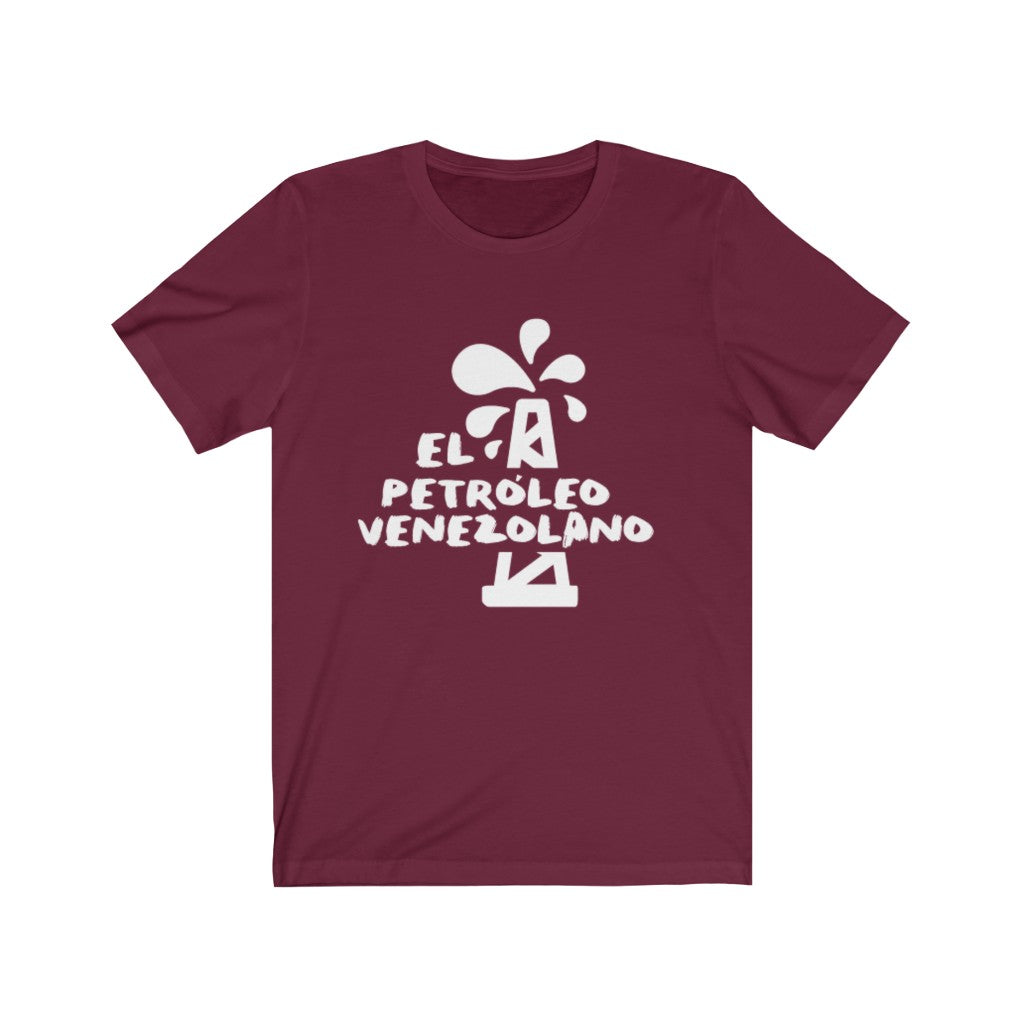 Camiseta El Petróleo Venezolano Soft Cotton Unisex