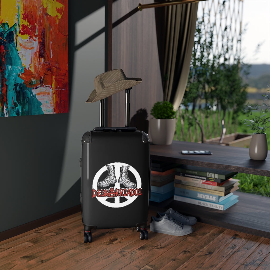 Deskarriados Classic Logo Cabin Suitcase Black