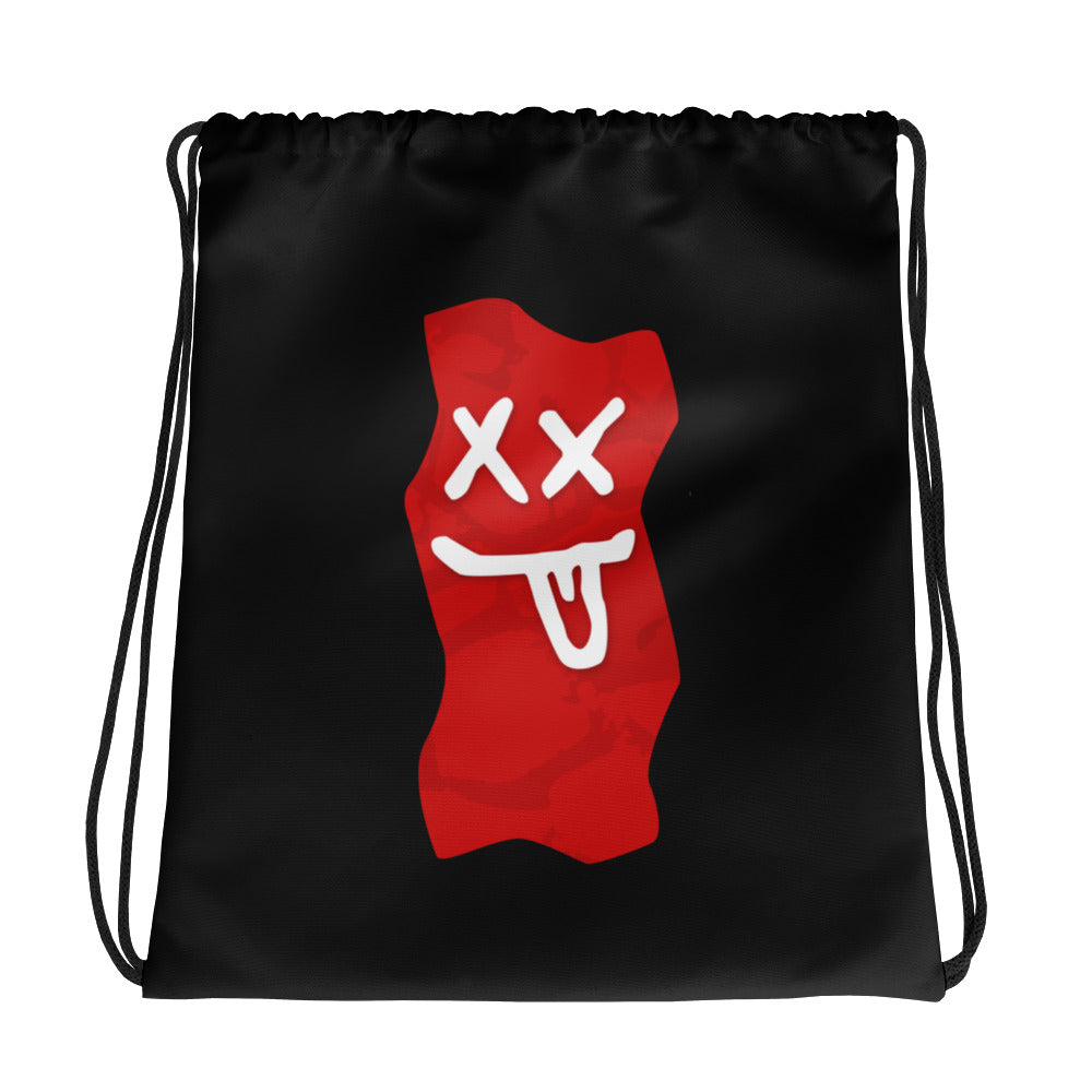 Adokito Black Drawstring bag