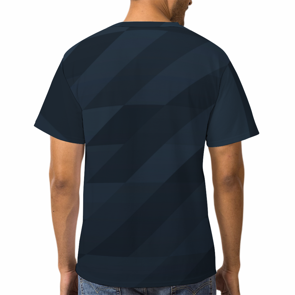 Buisy Black Gradient T-Shirt