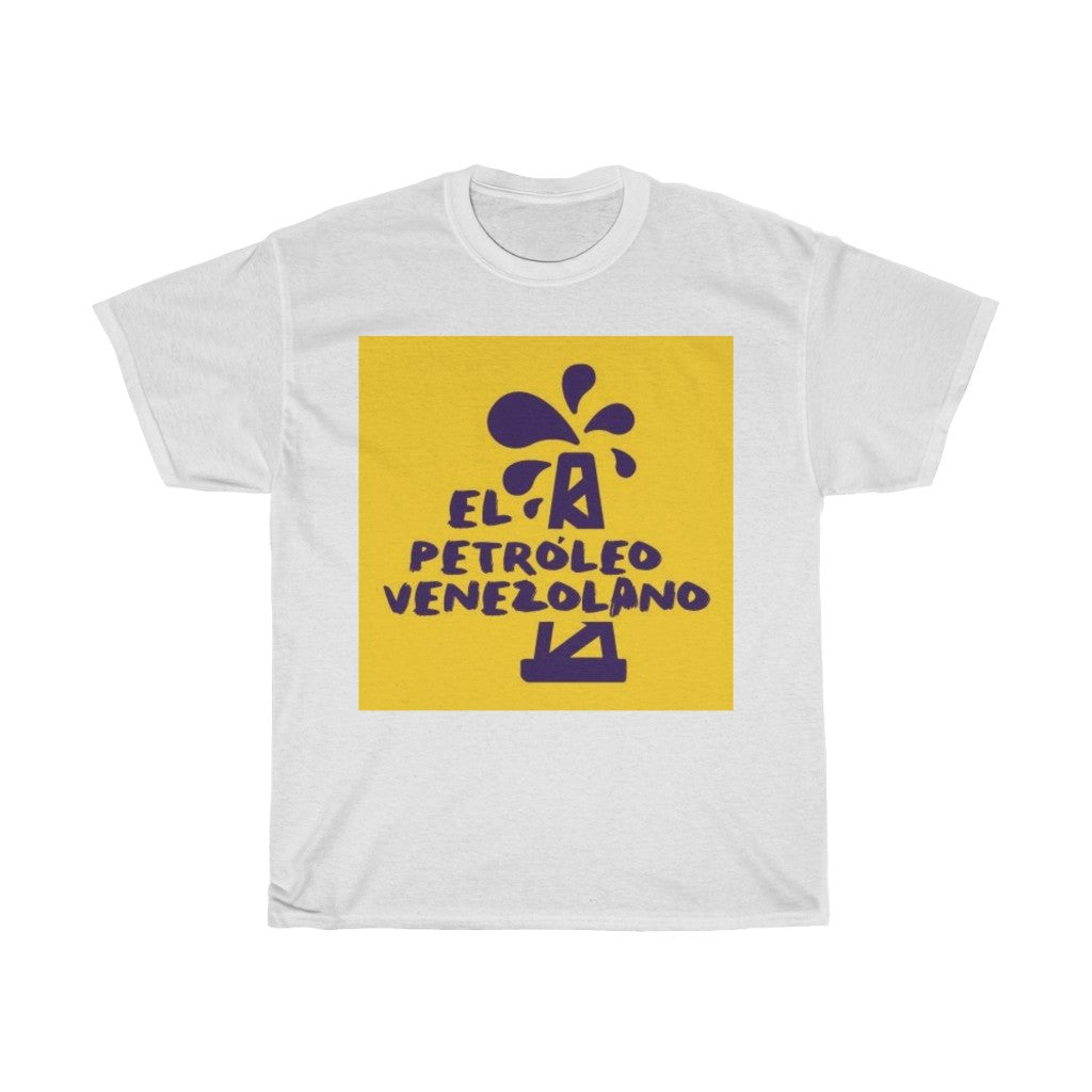 Camiseta El Petróleo Venezolano Mustard