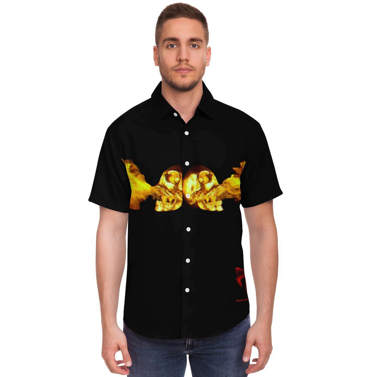 Toxic Tito Zombie Black Shirt