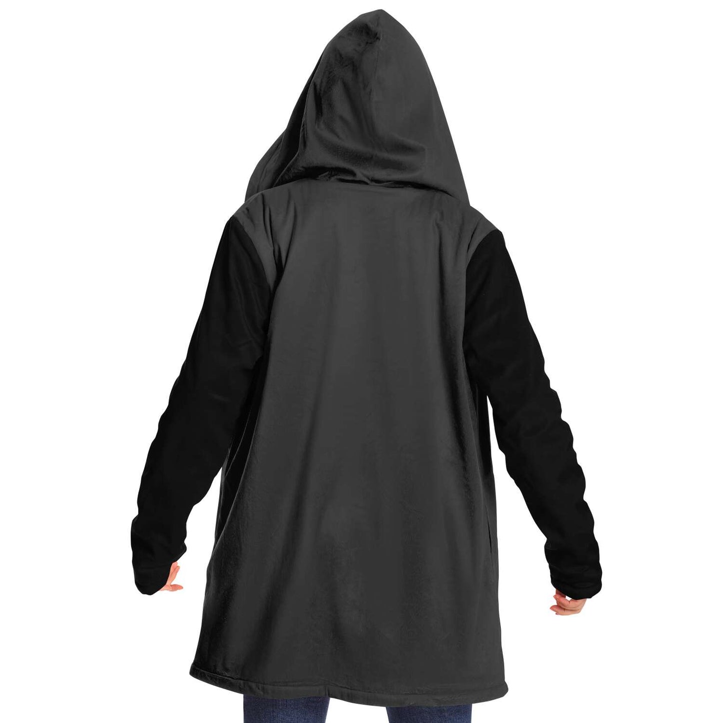 DESKA Clothing Microfleece Cloak Sport Grey