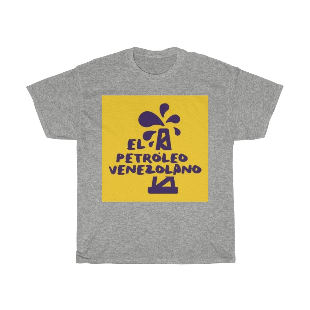 Camiseta El Petróleo Venezolano Mustard