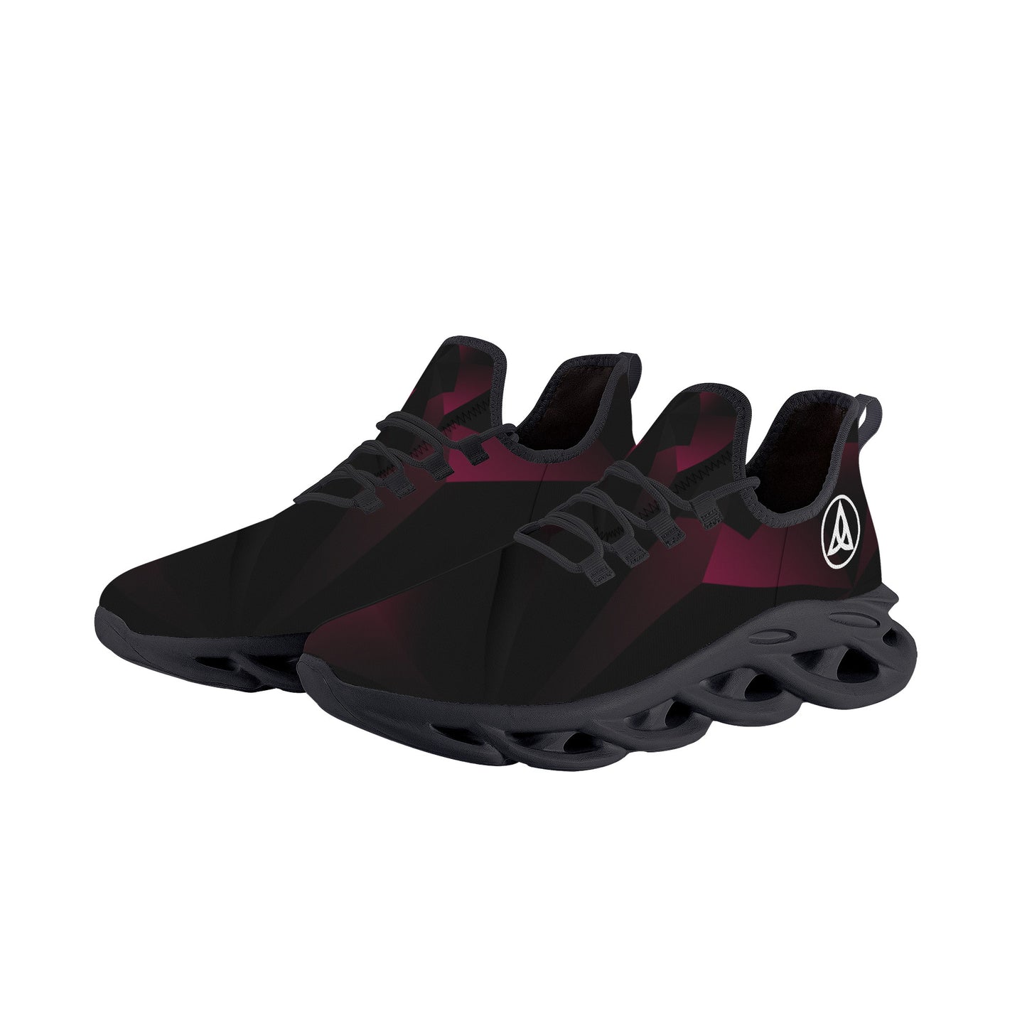 Deska Abstract Polygon Flex Control Sneaker Black Ruby