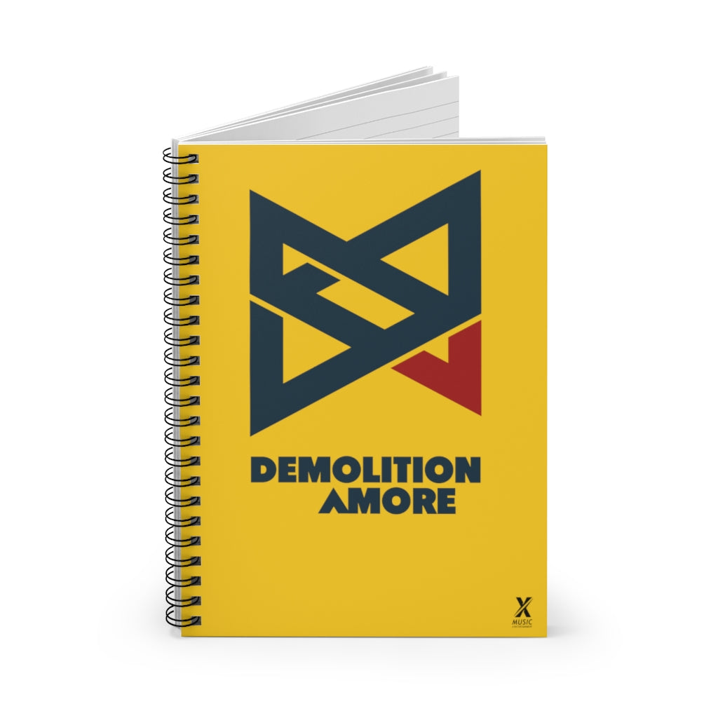 Demolition Amore Spiral Notebook - Ruled Line