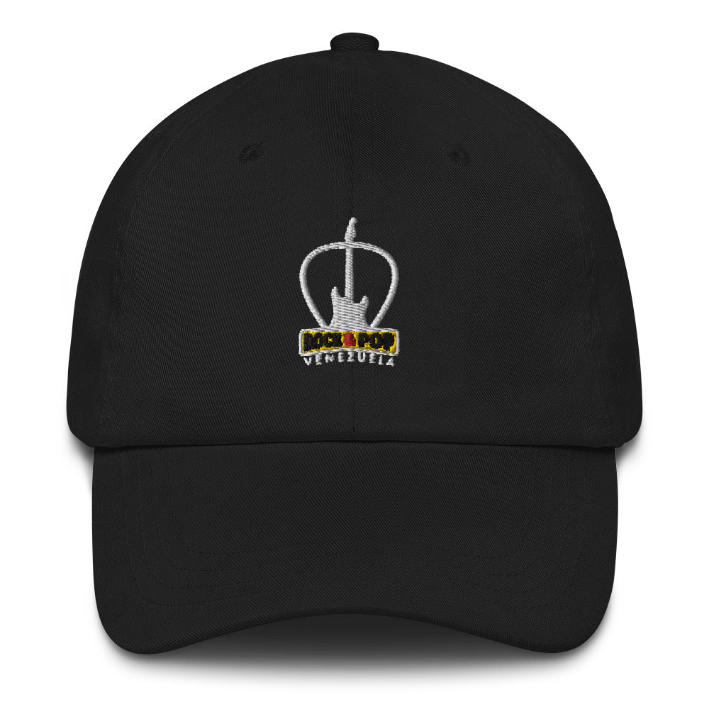Rock & Pop Venezuela Black Soft Baseball Caps