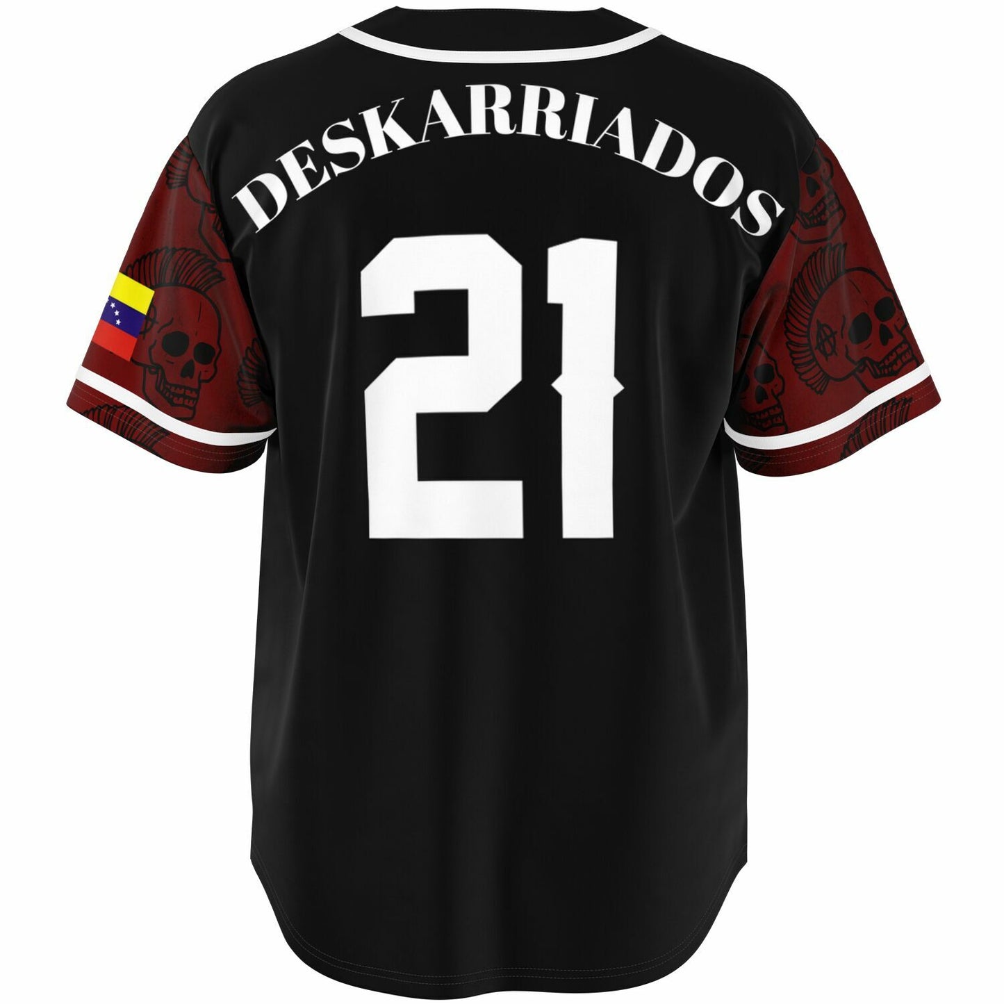 Deskarriados Punk Rock Baseball Jersey 21