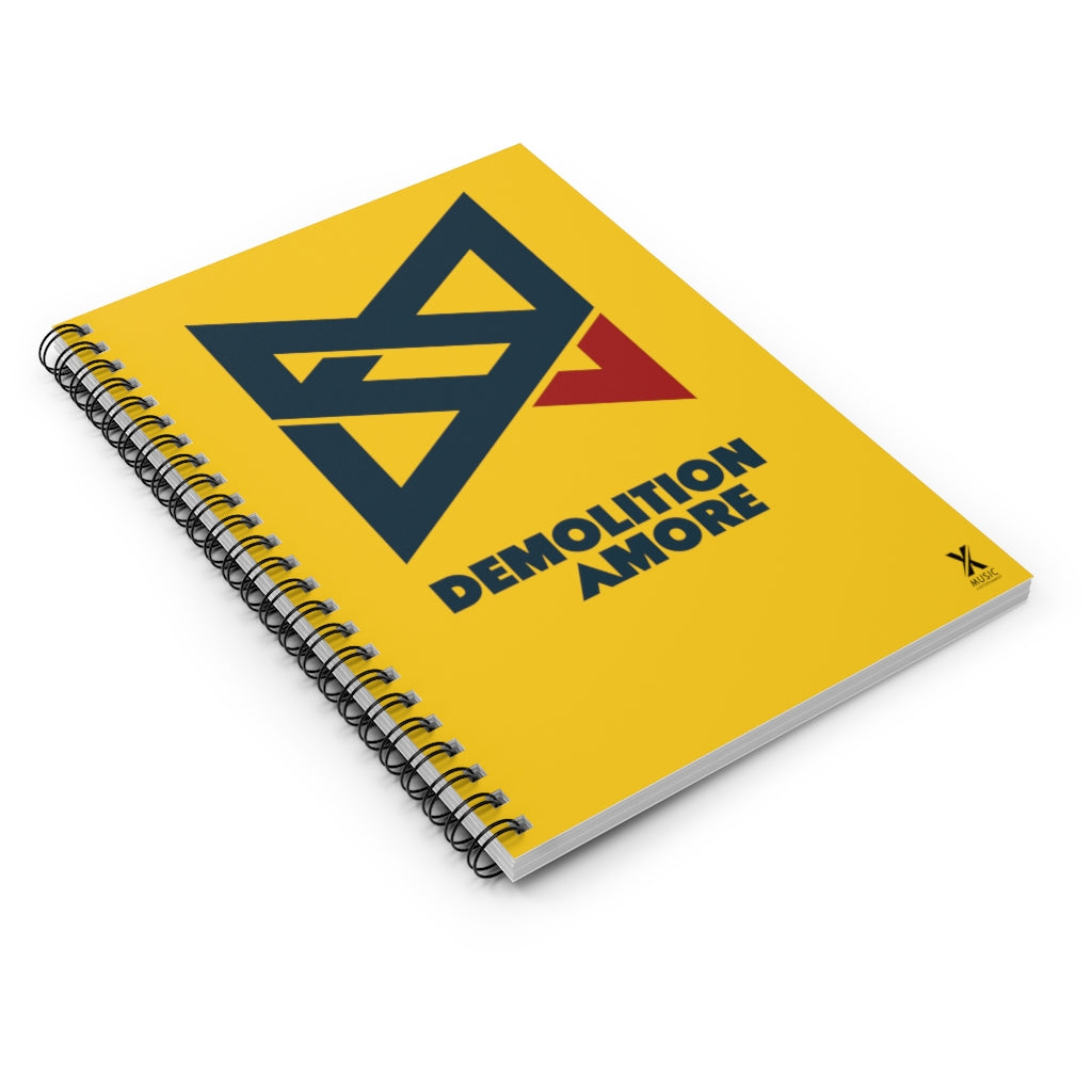Demolition Amore Spiral Notebook - Ruled Line
