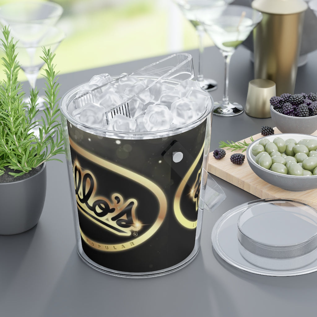 Billos Caracas Boys Ice Bucket with Tongs