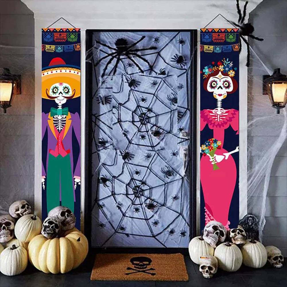 Halloween Skeleton Banner