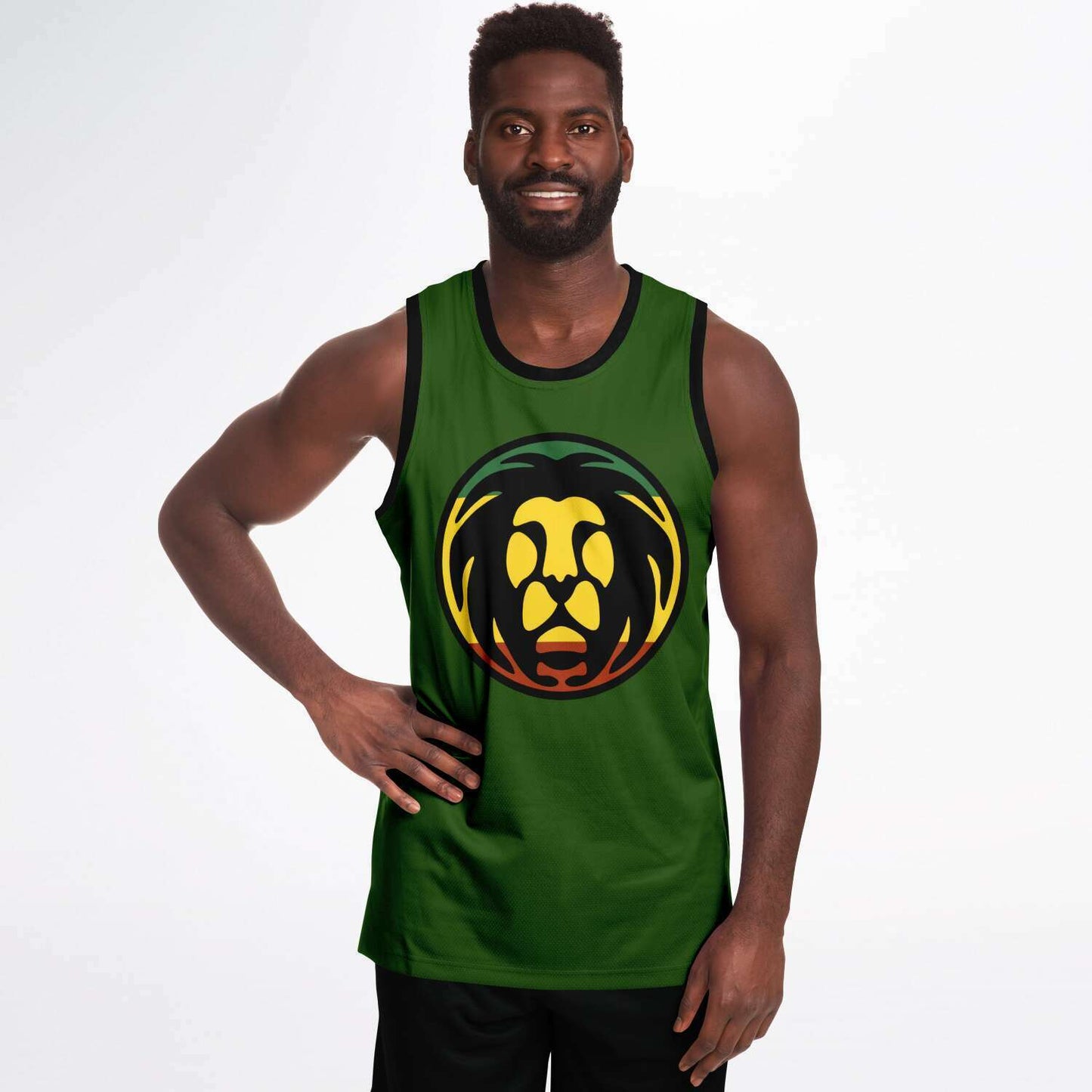 The Fashion Lion Basketball Jersey Green