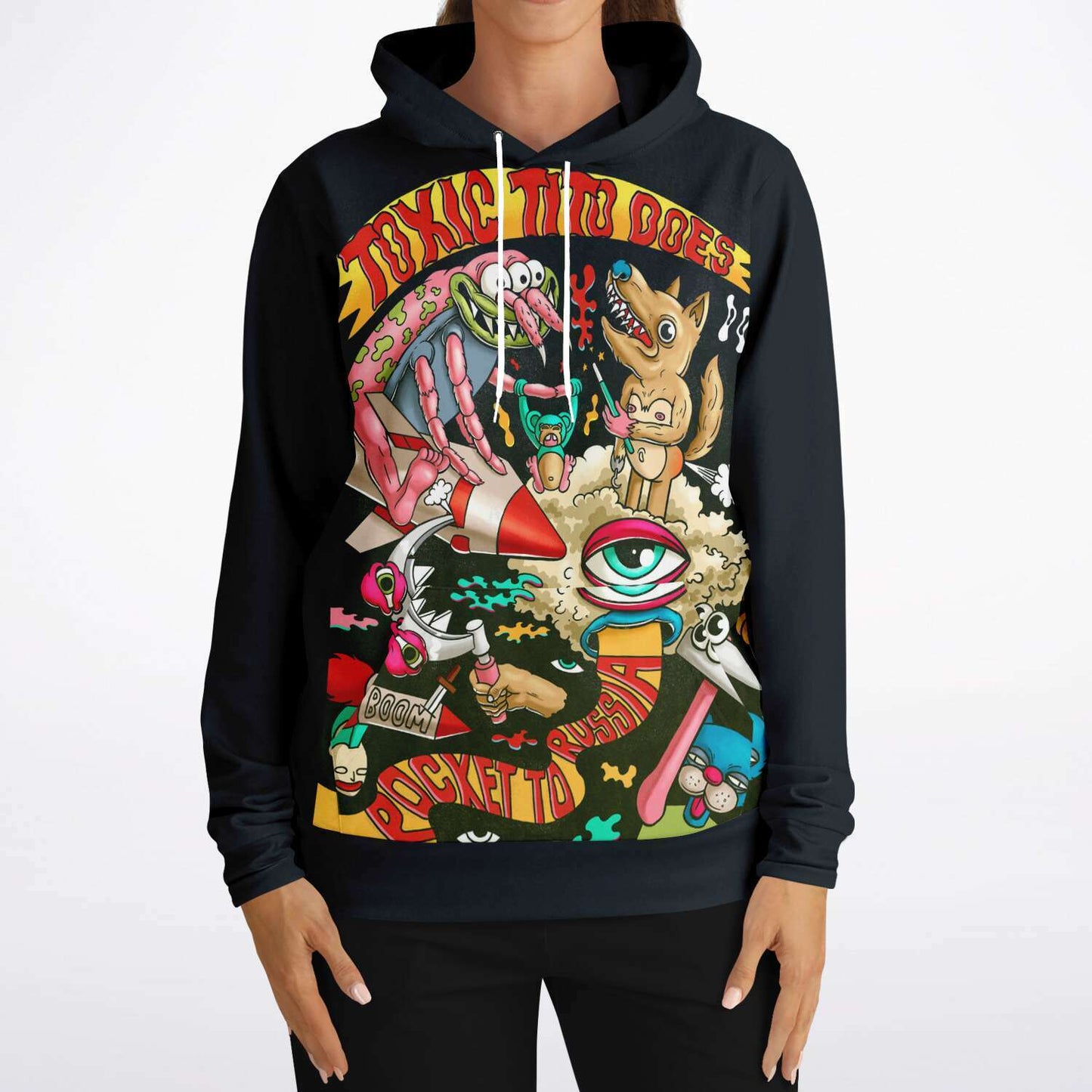 Toxic Tito Does Fashion Hoodie