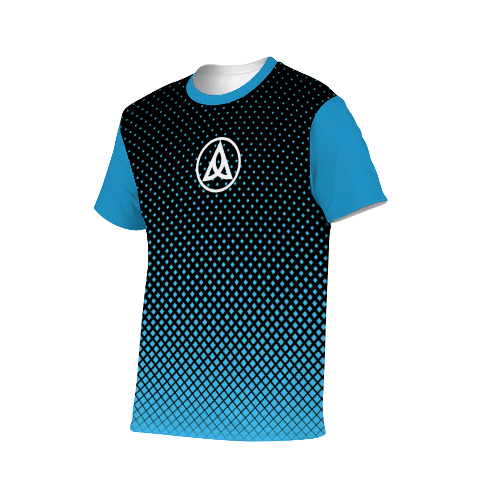 Deska Abstract Polygon Blue T-Shirt