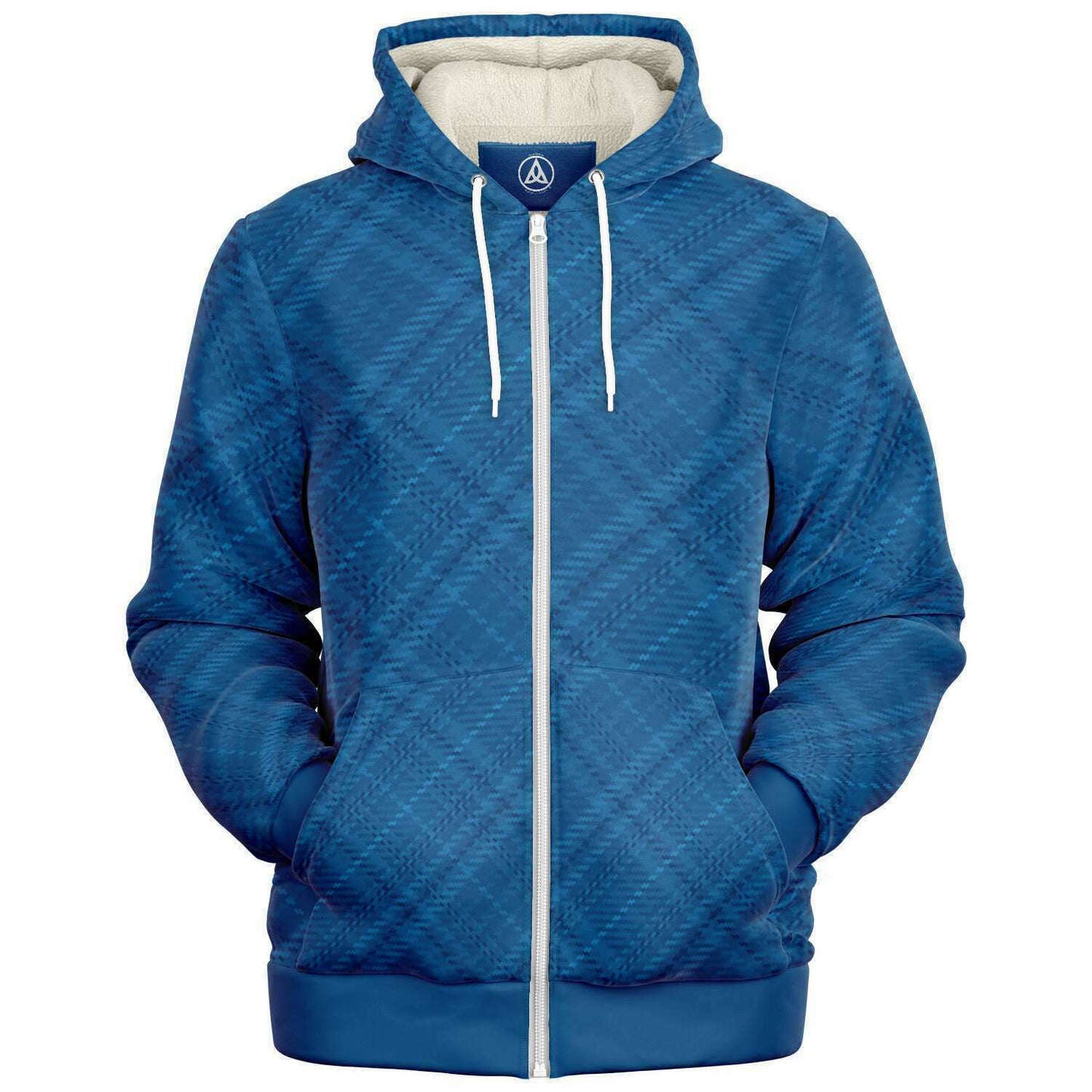 Blue Breacan Microfleece Hoodie DESKA Clothing
