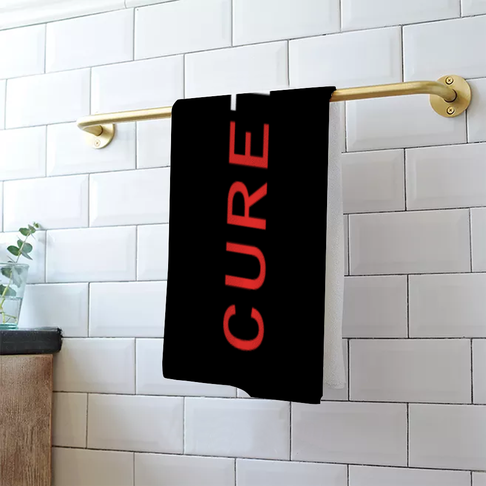 Curetaje Black Beach Towel Soft and Comfortable