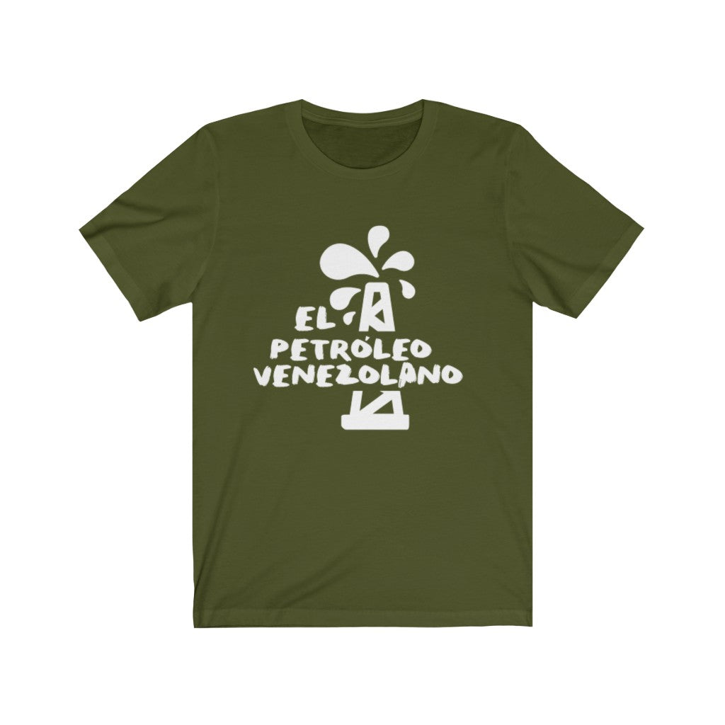 Camiseta El Petróleo Venezolano Soft Cotton Unisex