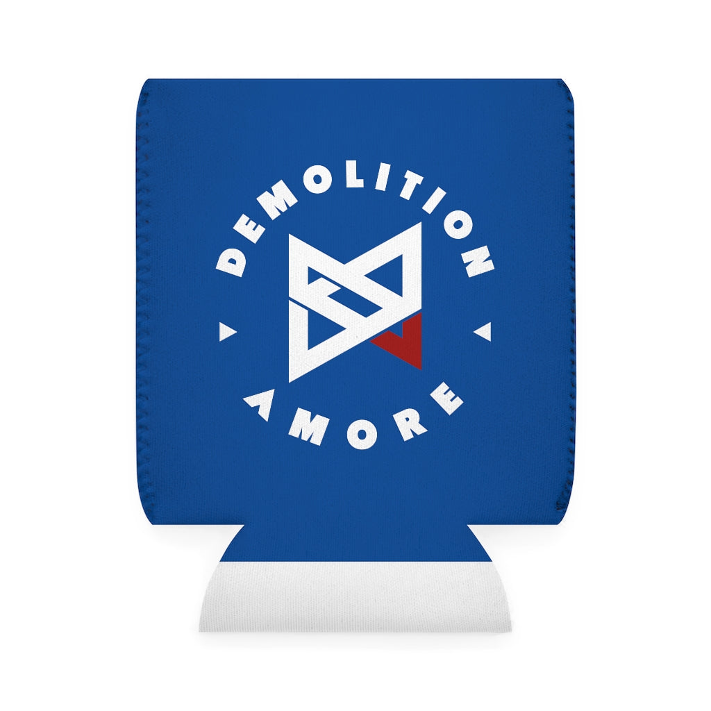 Demolition Amore Can Cooler Sleeve Blue