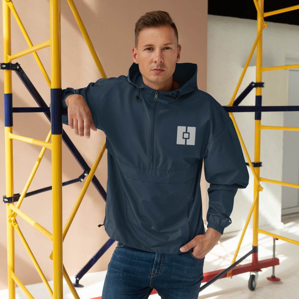 Chaqueta Culto Oculto bordada plegable Champion