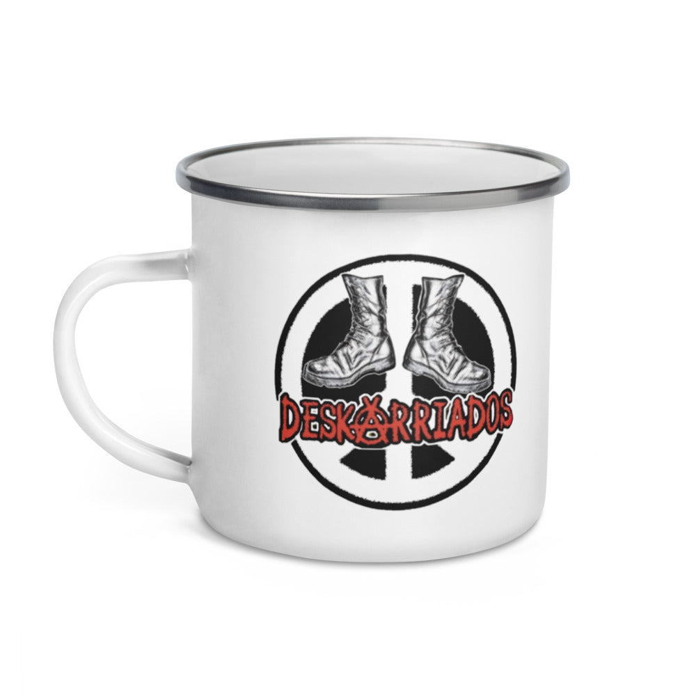 Deskarriados Classic Logo Enamel Mug