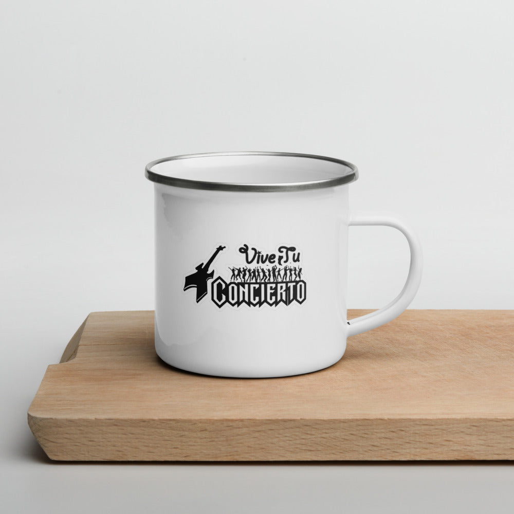 Vive Tu Concierto Enamel Mug