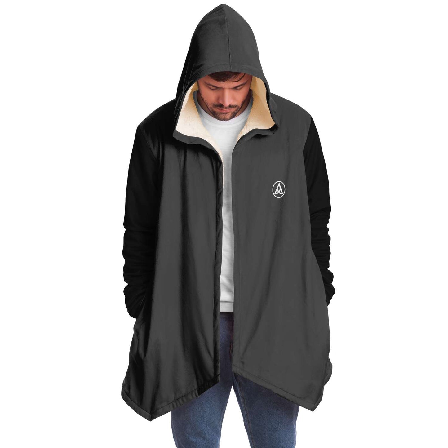 DESKA Clothing Microfleece Cloak Sport Grey