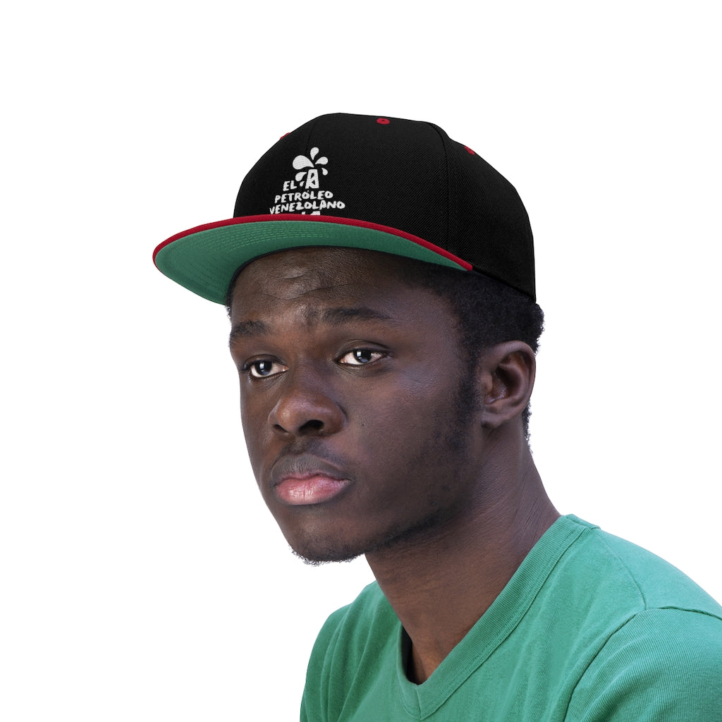 Gorra Plana el Petróleo Venezolano