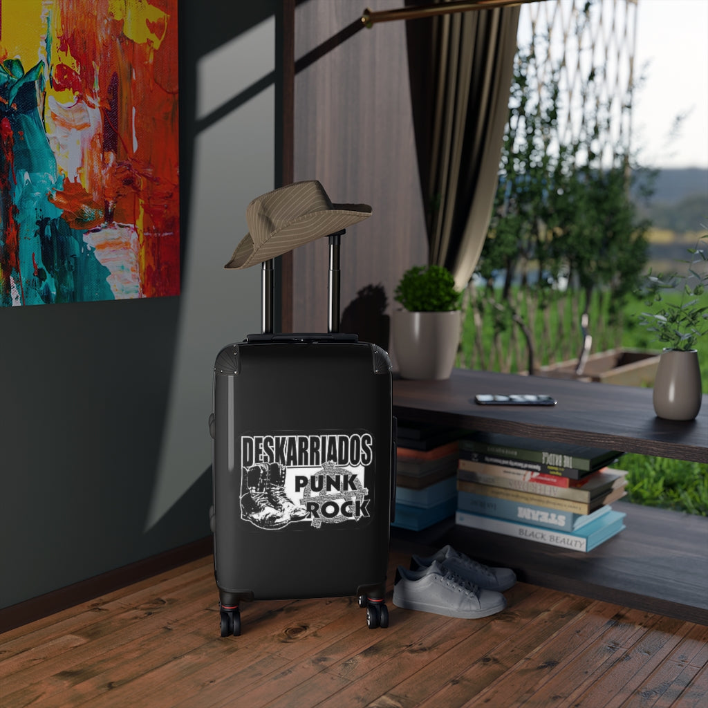 Deskarriados Punk Rock Cabin Suitcase black