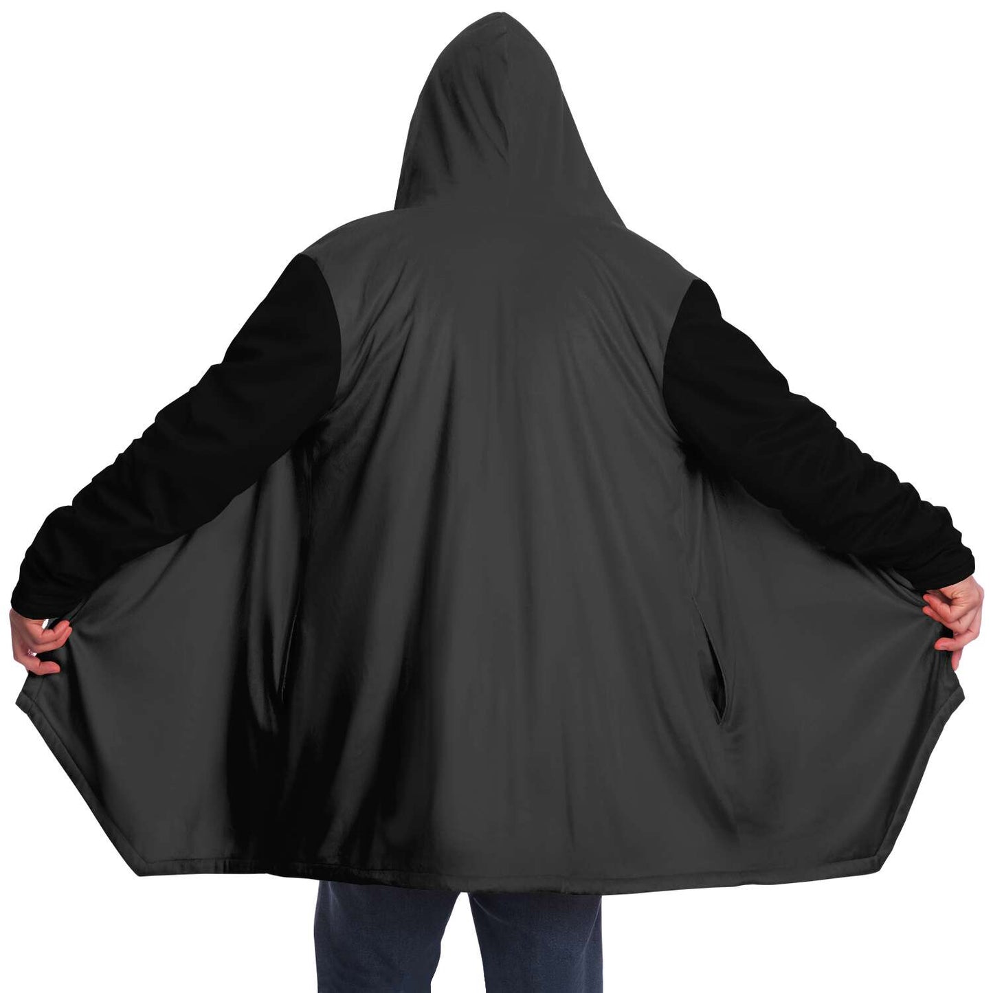 DESKA Clothing Microfleece Cloak Sport Grey