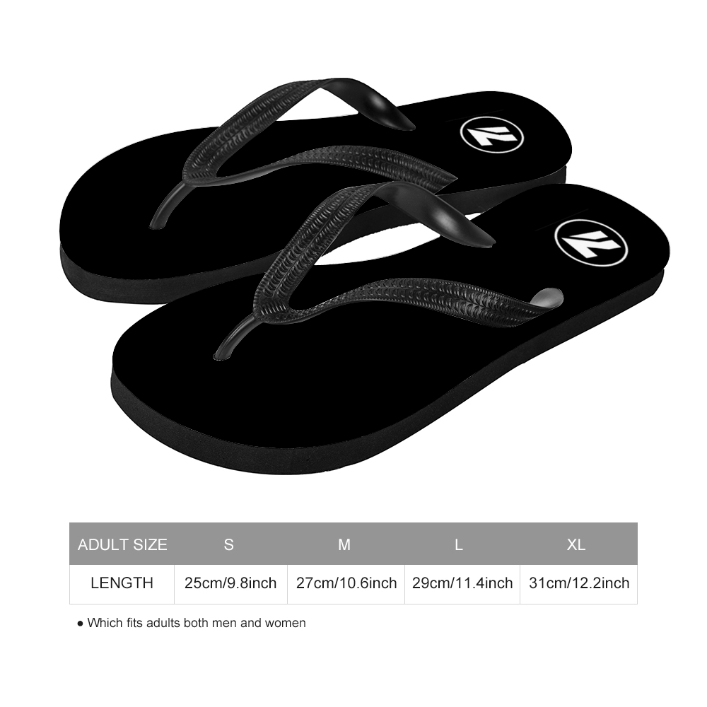 Séptimo Invitado Black 7 Adult Flip-Flops