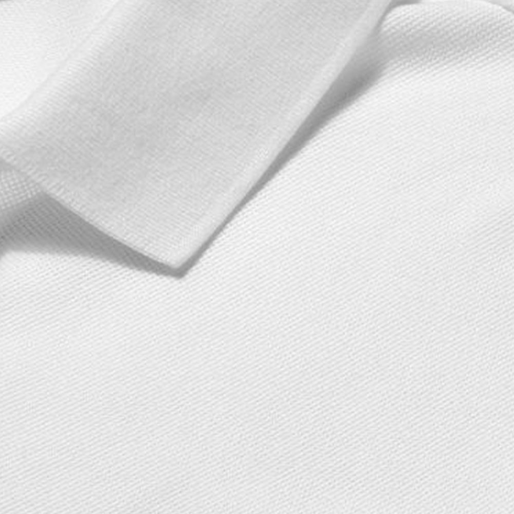 Buisy Men's White Classic Polo Shirt