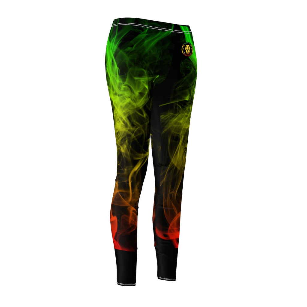 Fashion Lion Abstract Four Women's Casual Leggings
