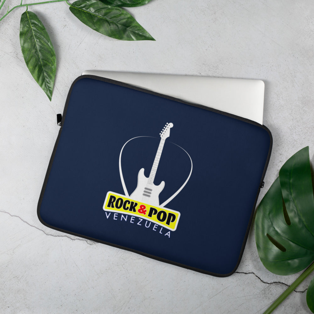 Rock & Pop Venezuela Navy Laptop Sleeve
