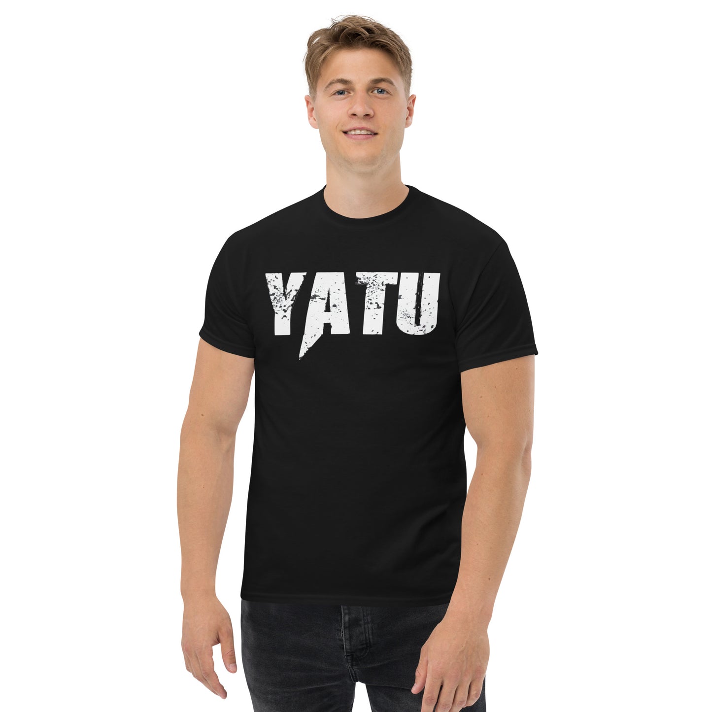 Yatu Classic Black T Shirt