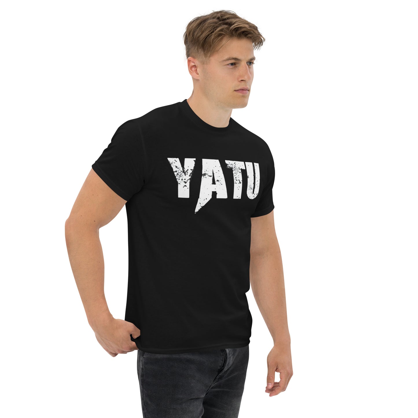 Yatu Classic Black T Shirt