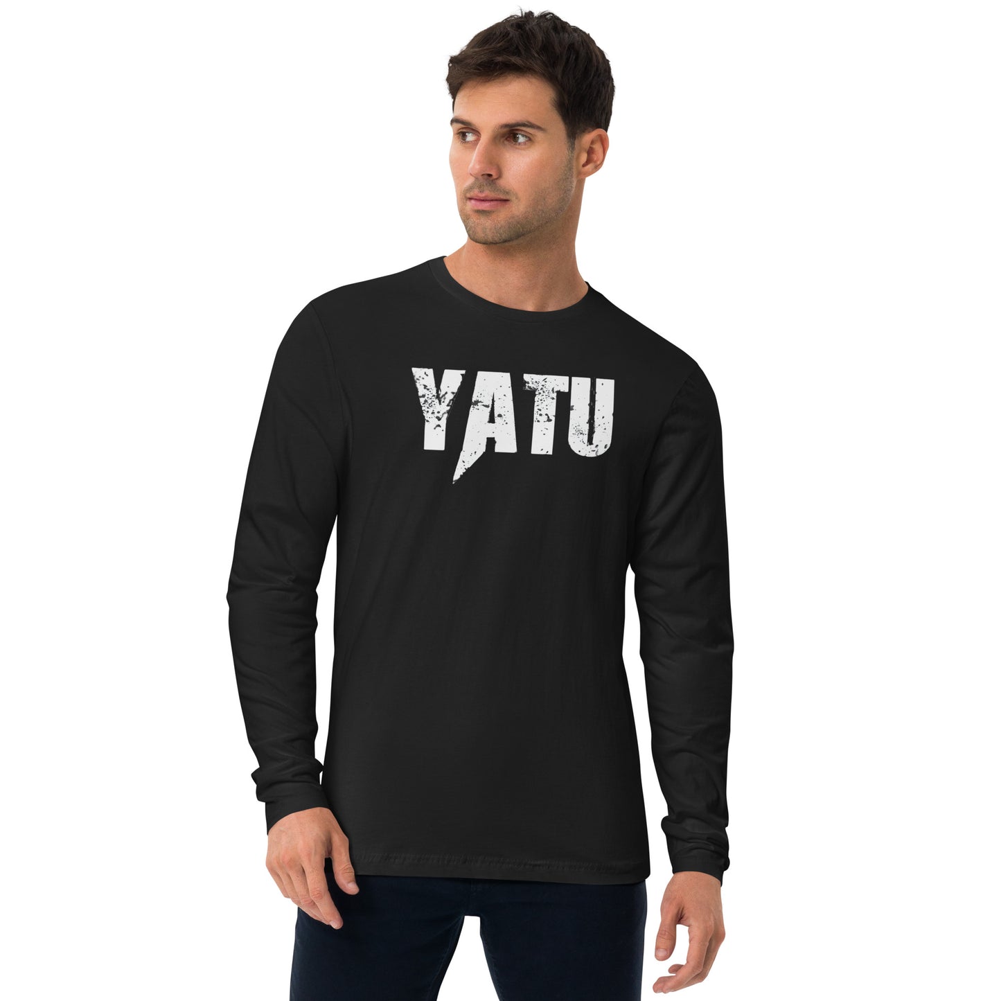 Yatu Long Sleeve Fitted Crew