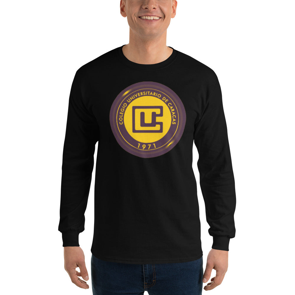 Camiseta CUC Logo Gold manga larga hombre