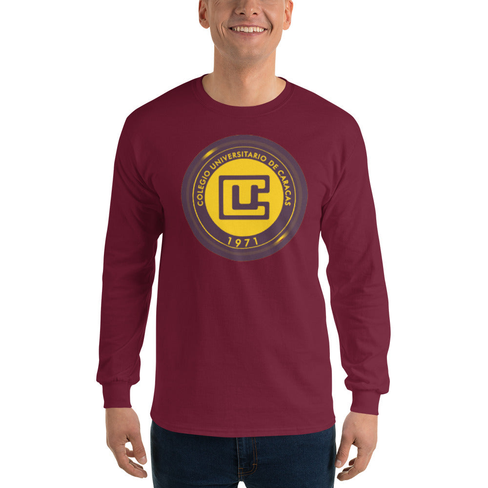 Camiseta CUC Logo Gold manga larga hombre