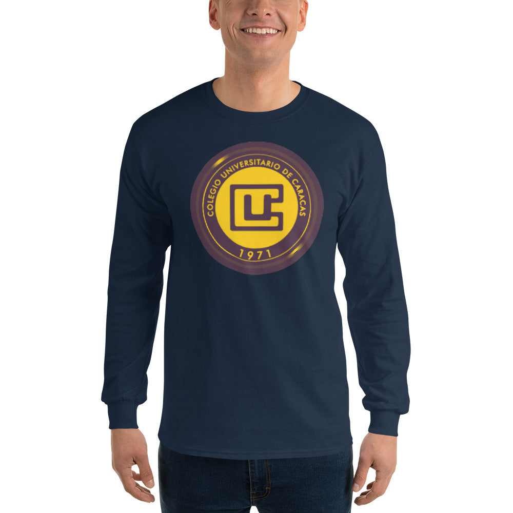 Camiseta CUC Logo Gold manga larga hombre