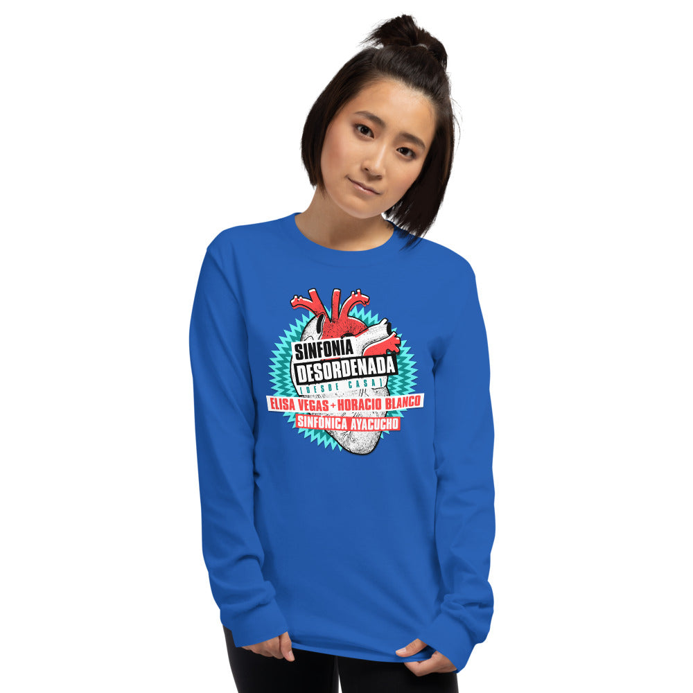 Camiseta Sinfonía Desordenada manga larga True Royal