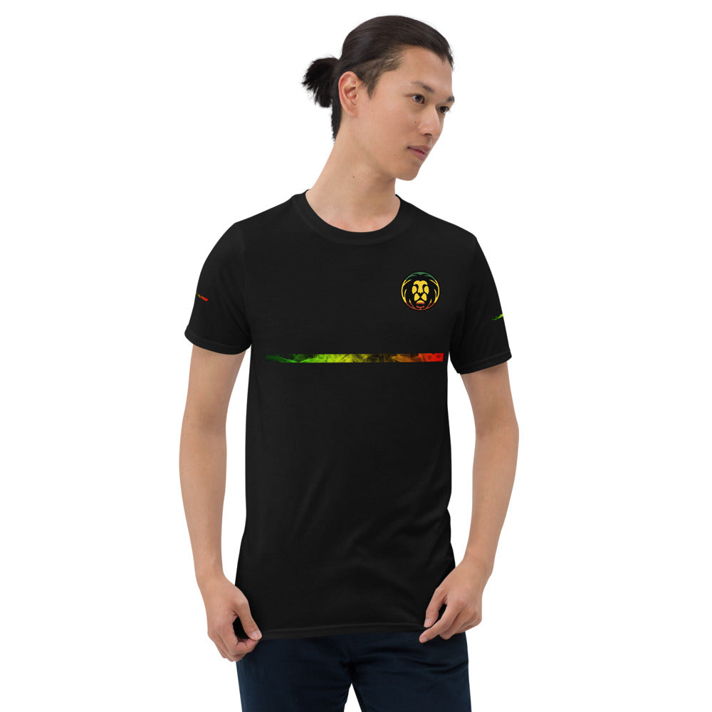 Fashion Lion Abstract Four Short-Sleeve T-Shirt