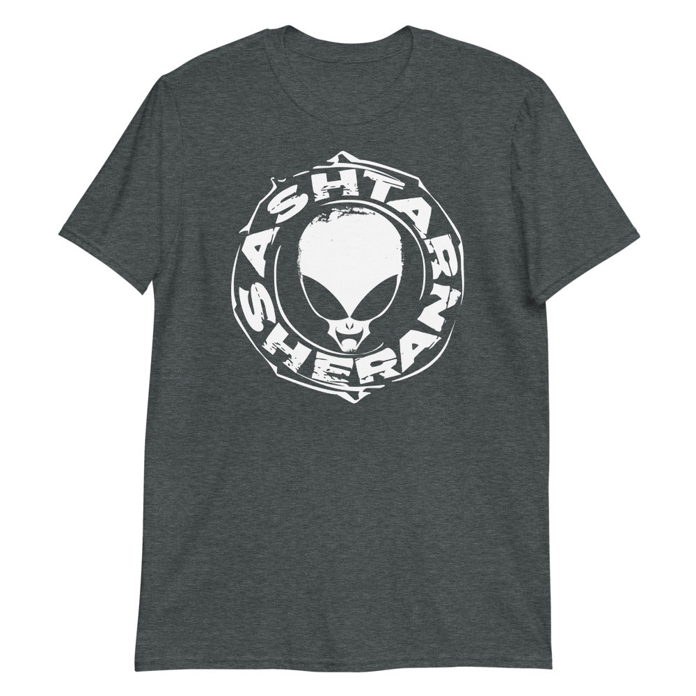 Camiseta Ashtar Sheran Dark Heather White