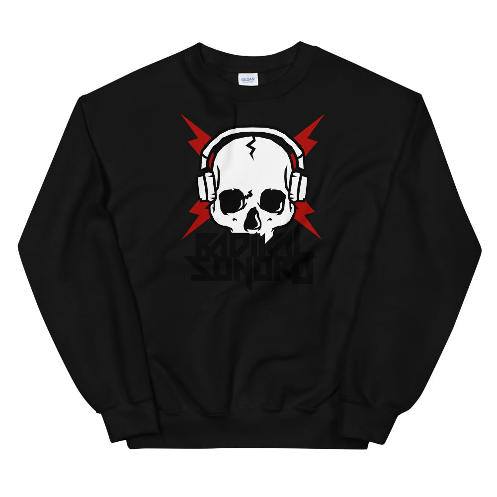 Sudadera Radikal Sonoro Unisex Blanco